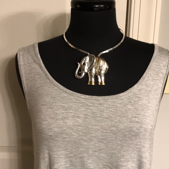 ALABAMA FANS Elephant Pin/Pendant   Silver/Gold tN - Picture 8 of 8